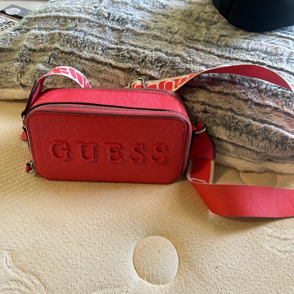 Guess Red Crossbody Bag